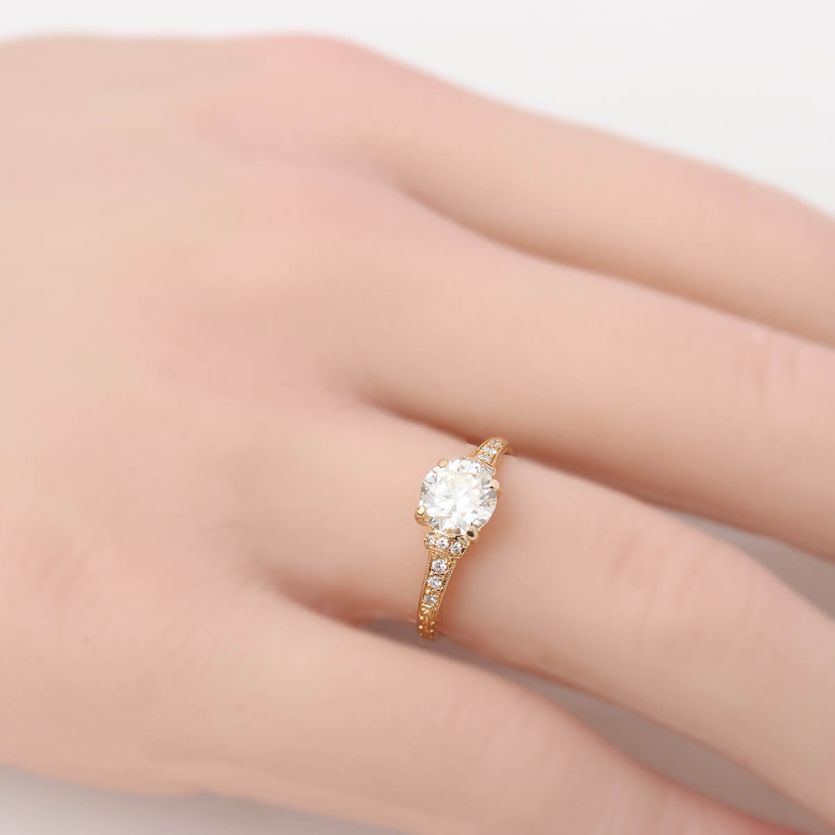 The Lily Old European Cut Diamond Engagement Ring #1306-16