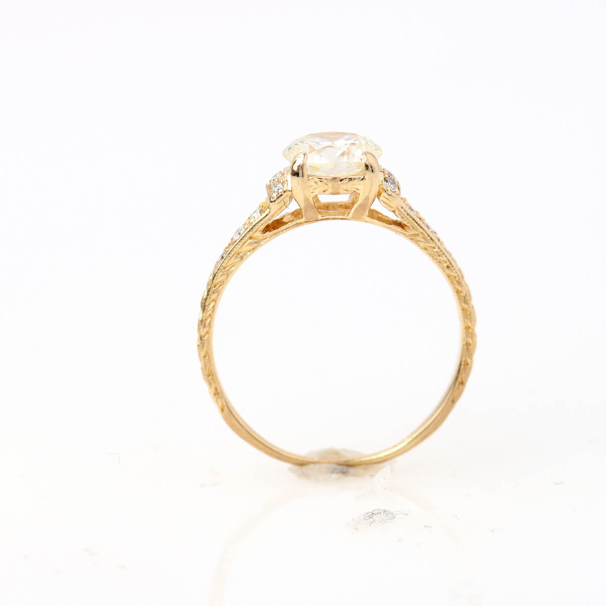The Lily Old European Cut Diamond Engagement Ring #1306-16