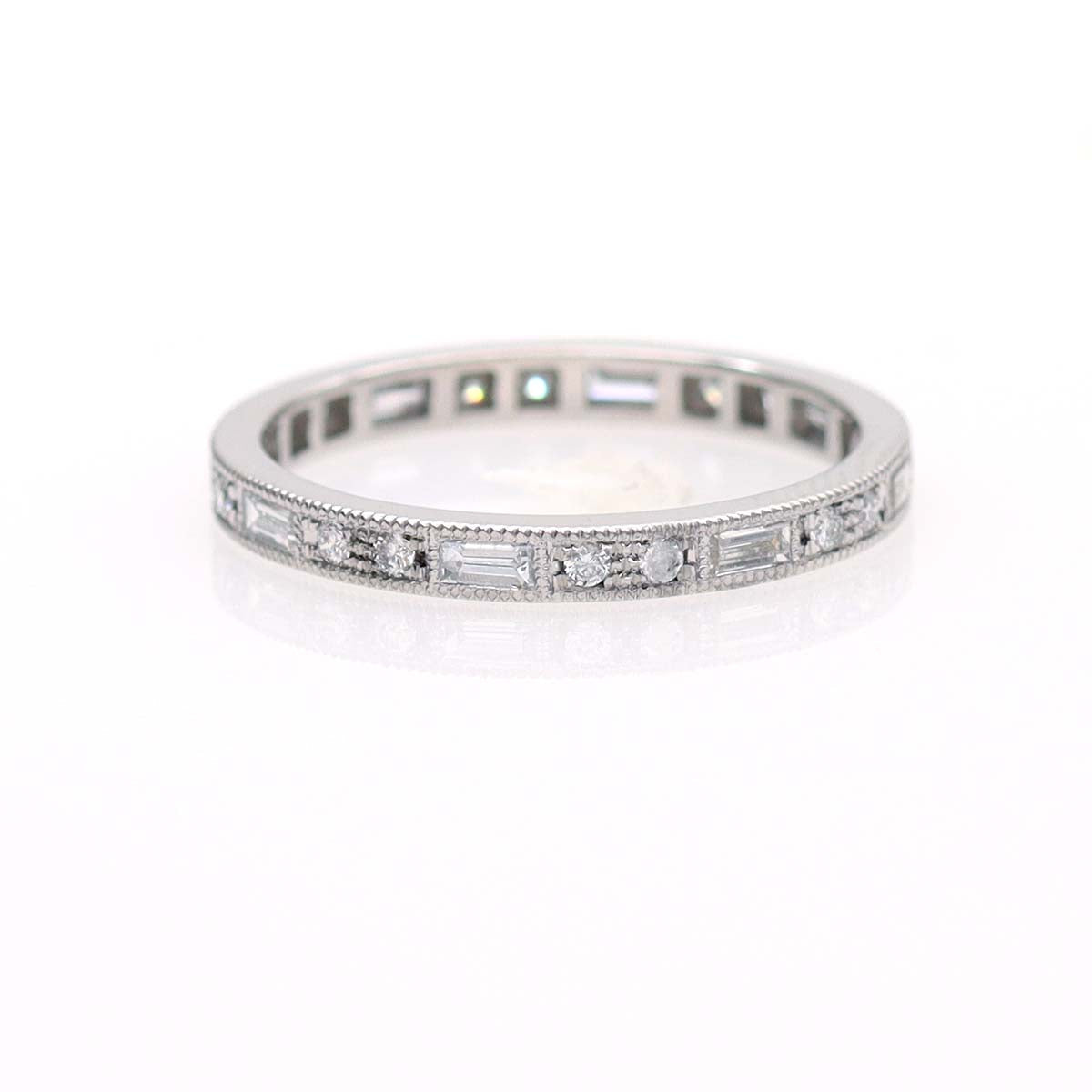 14k Diamond Eternity Band #L2641WBPT - Platinum - Wedding Bands