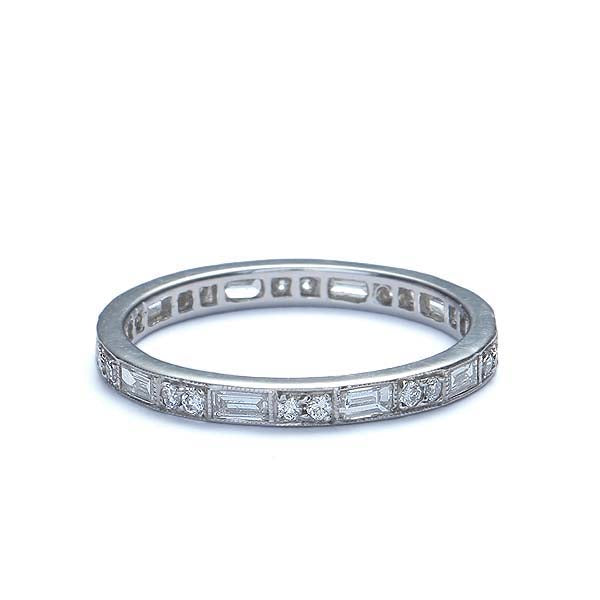 14k Diamond Eternity Wedding Band #L2641WB 14K-2 - Leigh Jay & Co.