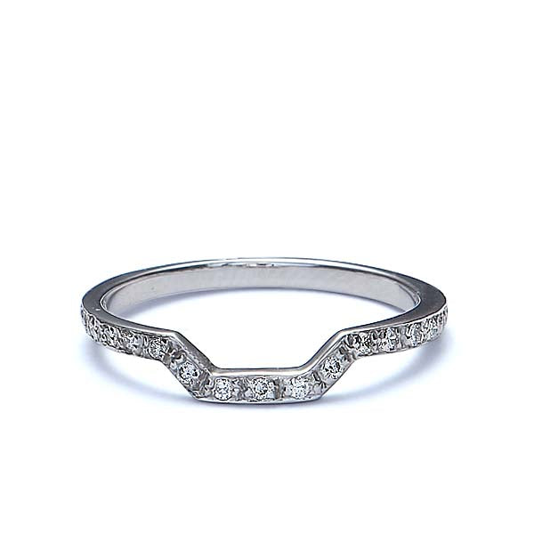 14k Diamond Wedding Band #L1272 14K - Leigh Jay & Co.