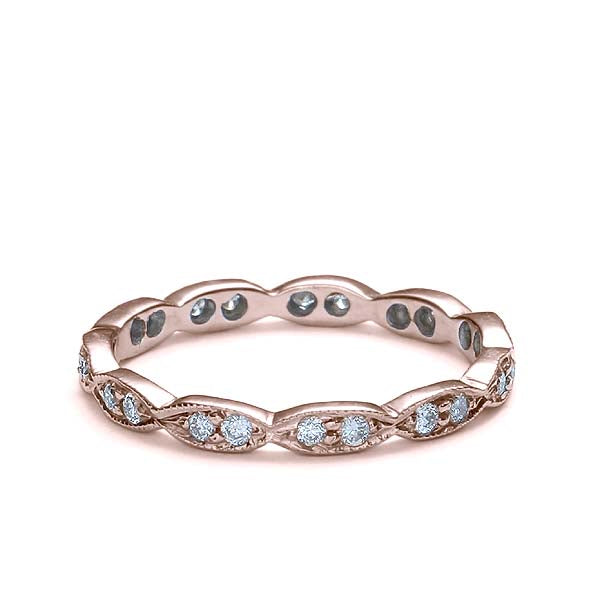 14k Diamond Wedding Band #L2202 14K - Wedding Bands