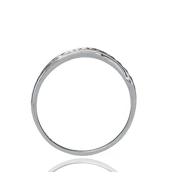 14k Engraved Wedding band with contour #L3198 14K - Wedding Bands