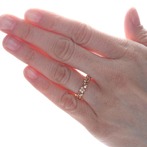 18k Diamond Wedding Band #L2109 18K Default Title