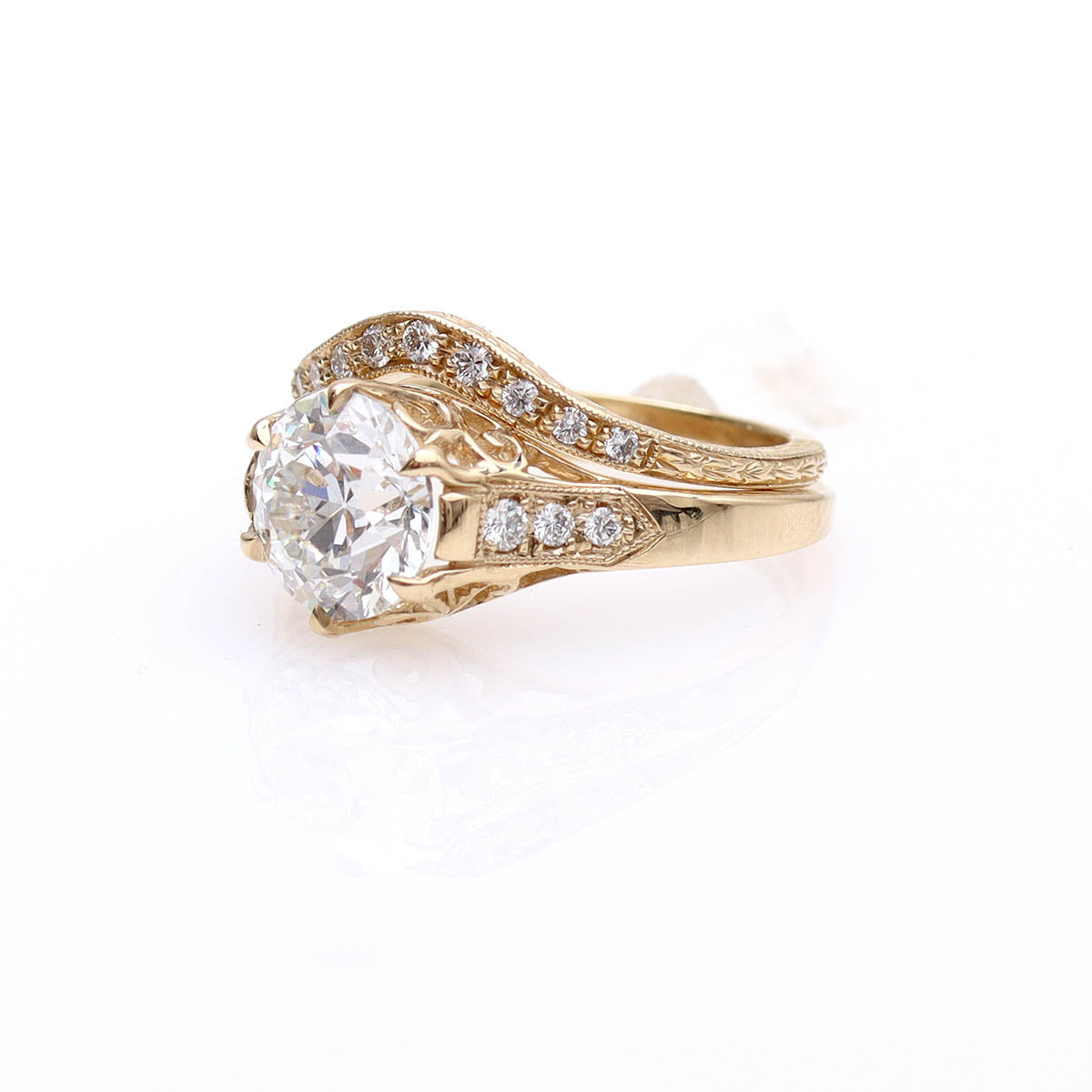 The Peony Engagement Ring #1901-29