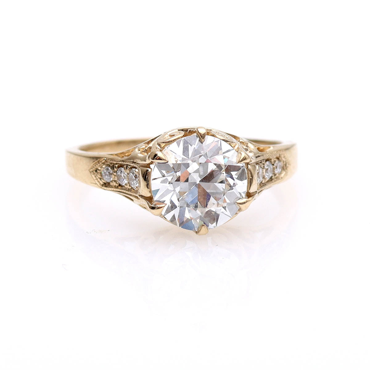 The Peony Engagement Ring #1901-29