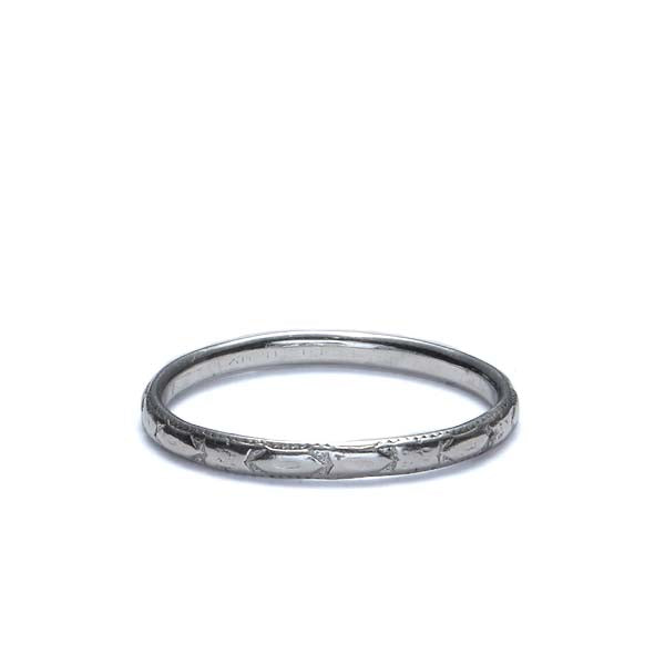 Vintage Wedding Band #1r432-01b - Leigh Jay & Co.