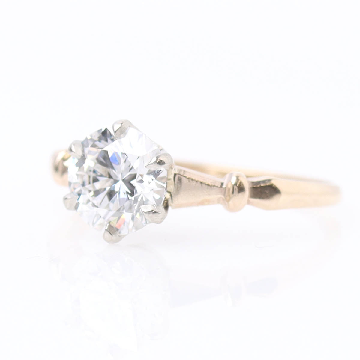 1930’s Solitaire Engagement Ring #VR151030-22 - Engagement Rings