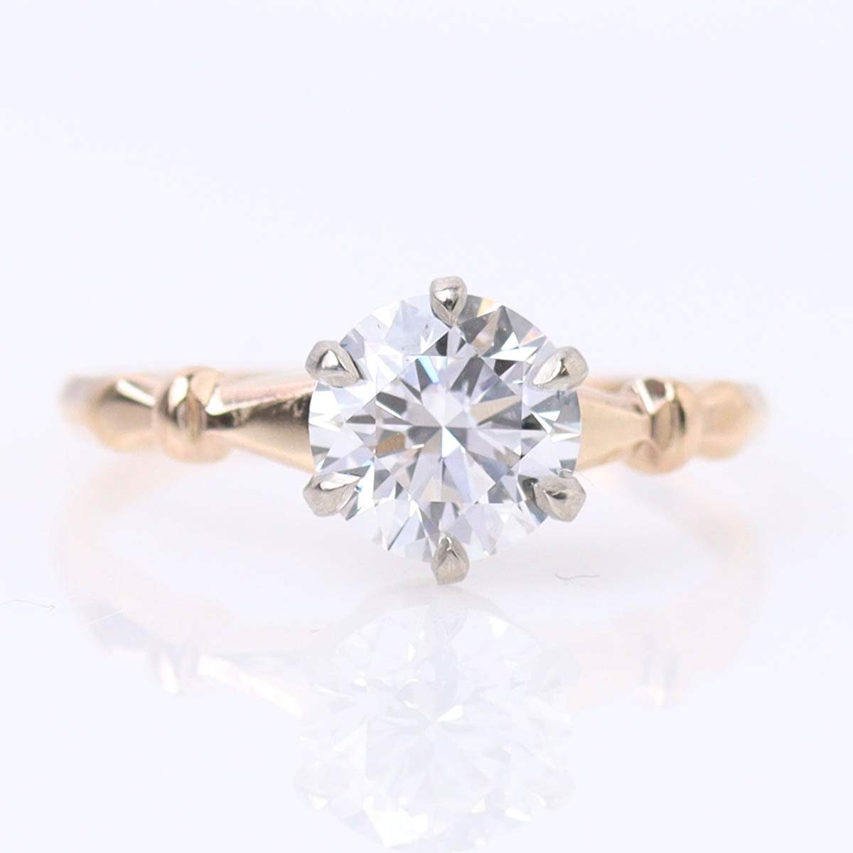 1930’s Solitaire Engagement Ring #VR151030-22 - Engagement Rings
