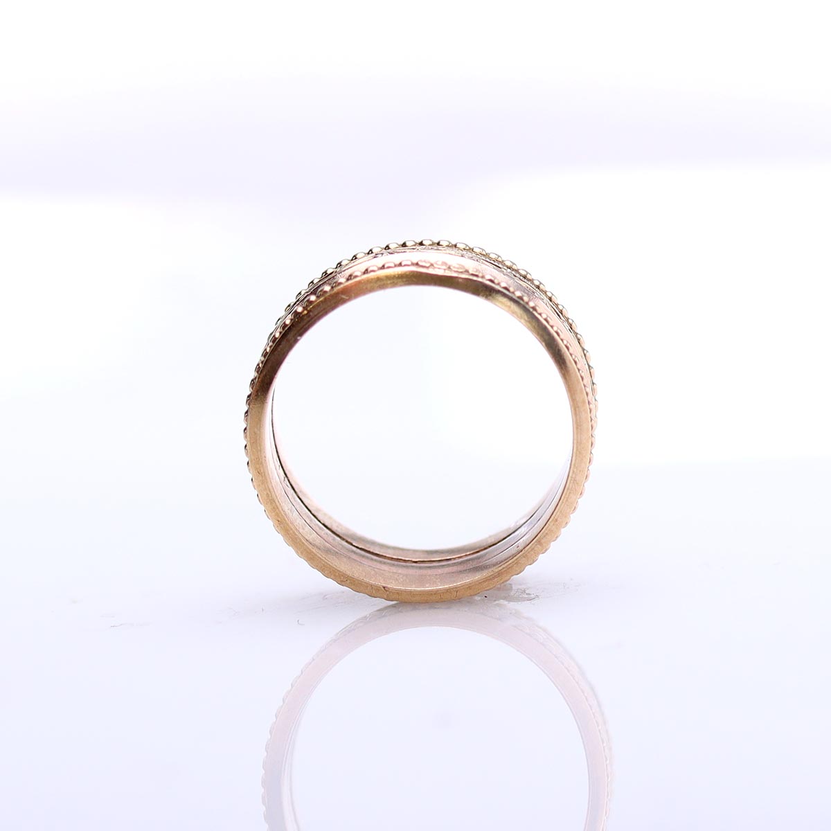 Mid-Century ’Triple Band’ Ring #VR10311-01 - Wedding Bands