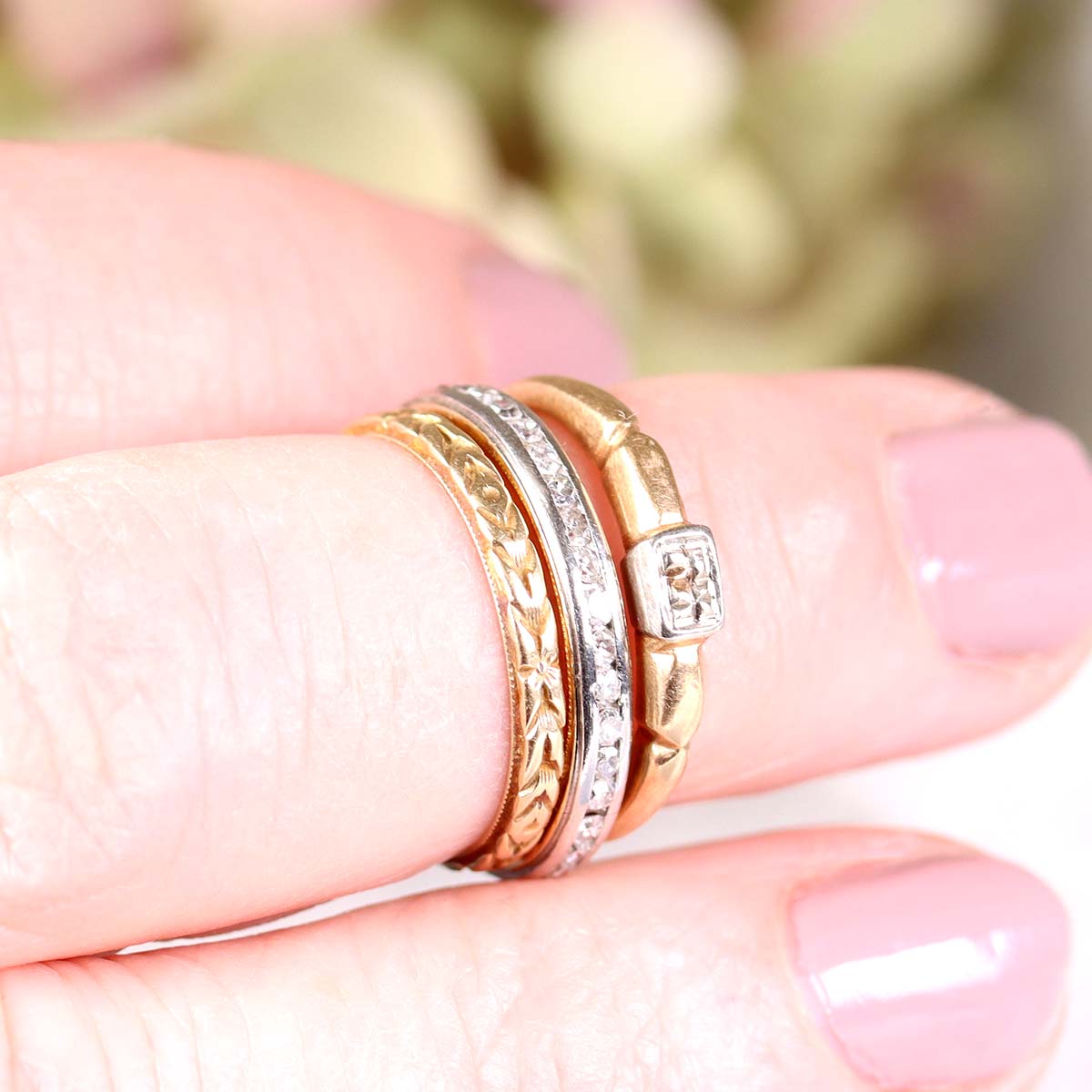 Vintage Wedding Band #VR160226-02 - Wedding Bands