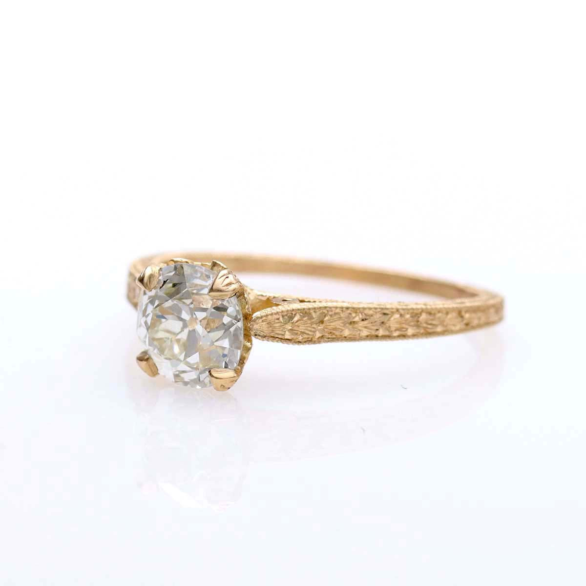 Replica Edwardian Engagement Ring #2574HE-2