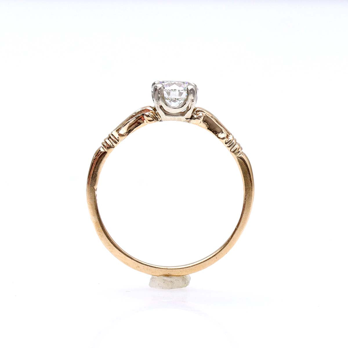 Replica Art Déco Engagement Ring #2591-8