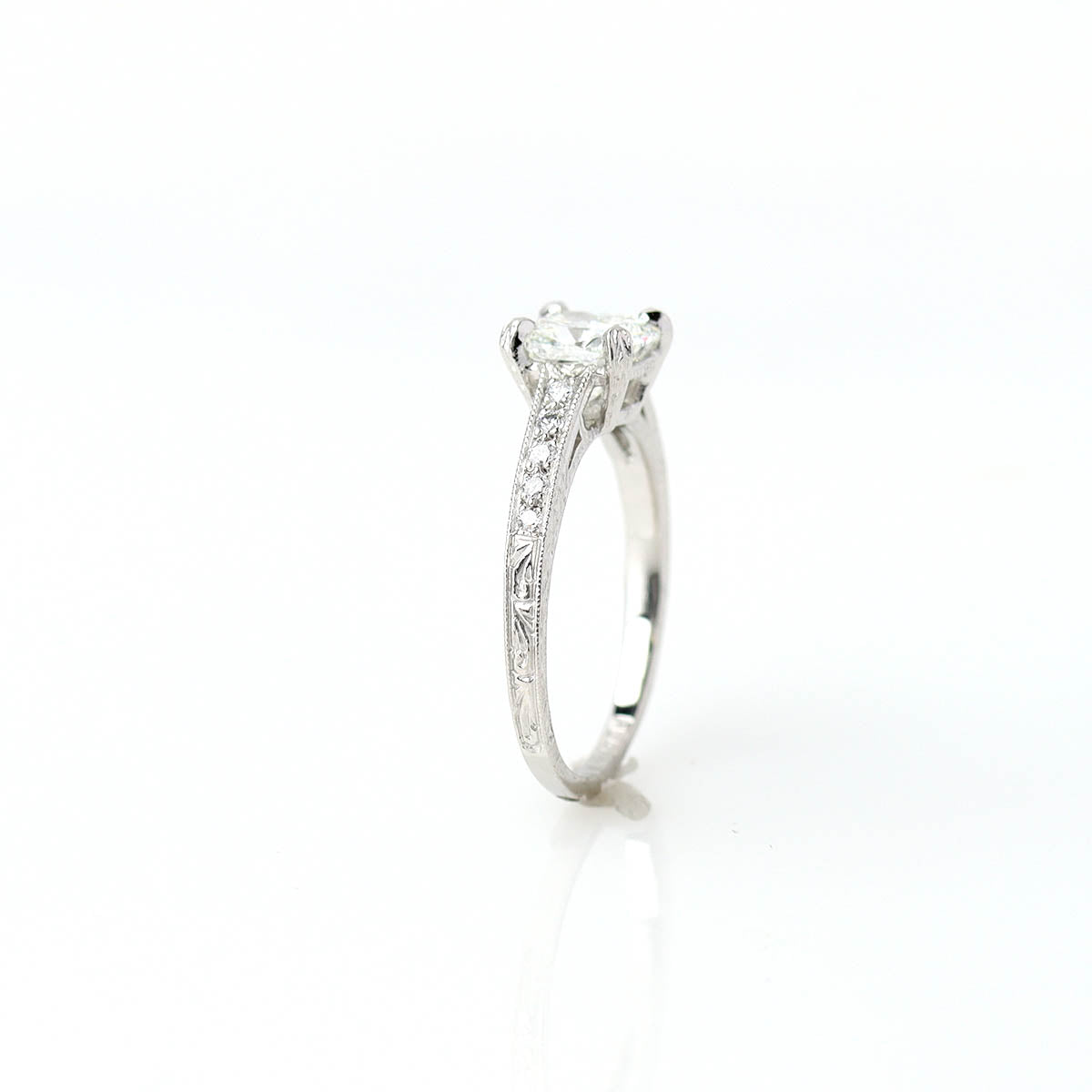 Replica  Art Deco Engagement Ring #2675-38