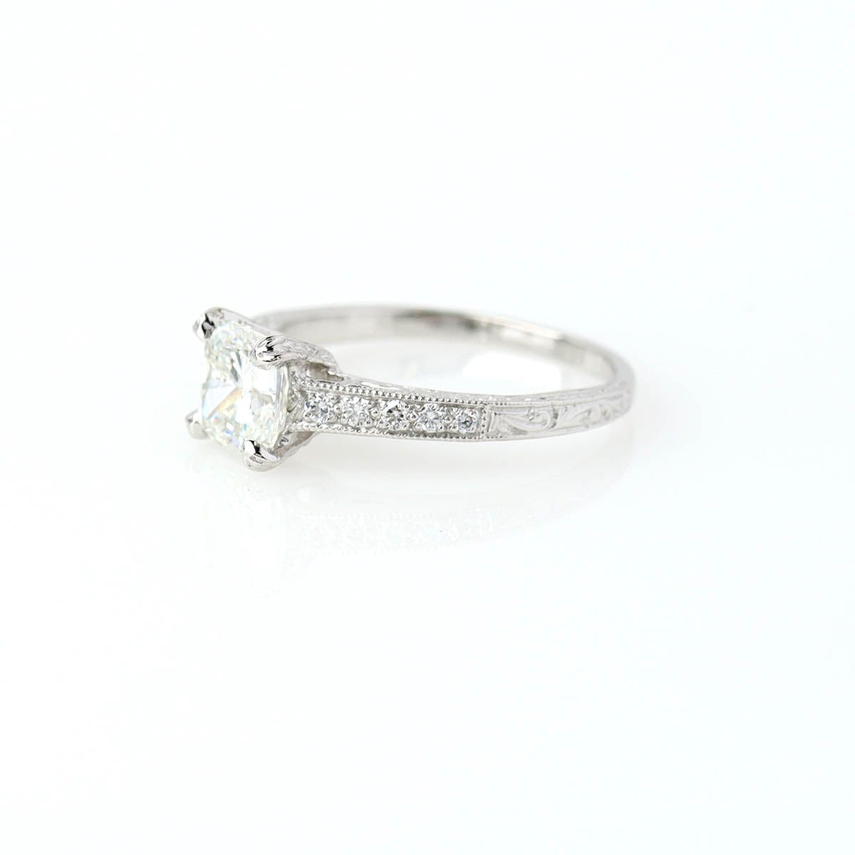 Replica  Art Deco Engagement Ring #2675-38