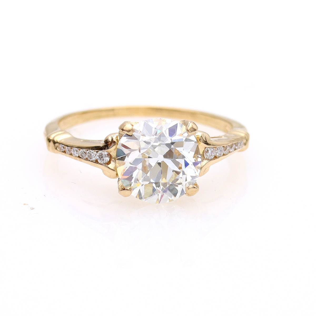 The Julia 1930s Reproduction Engagement Ring #3139Y18-6