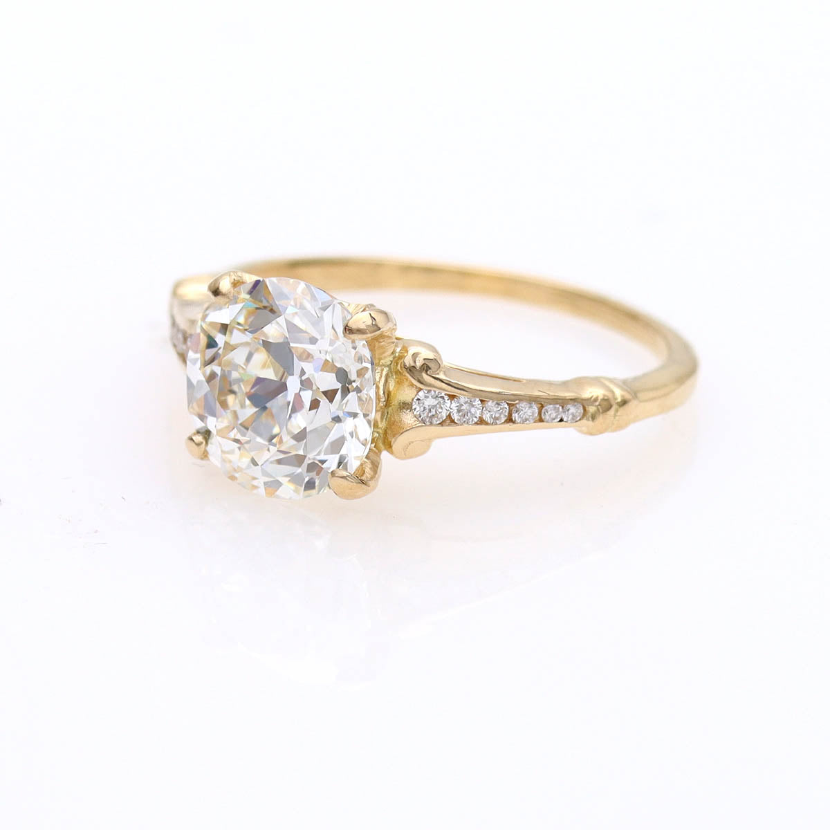 The Julia 1930s Reproduction Engagement Ring #3139Y18-6