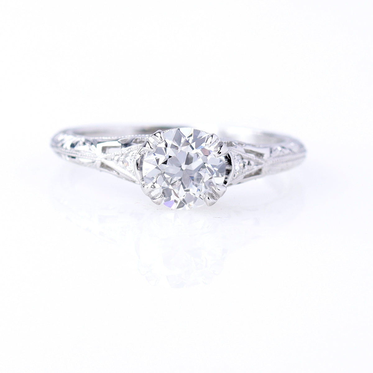 Replica Edwardian Engagement Ring #3257-31