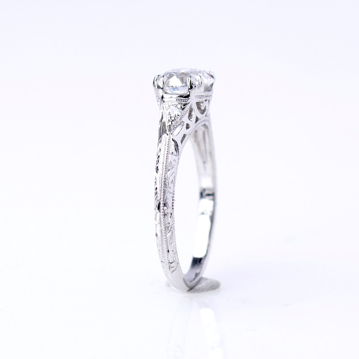 Replica Edwardian Engagement Ring #3257-31