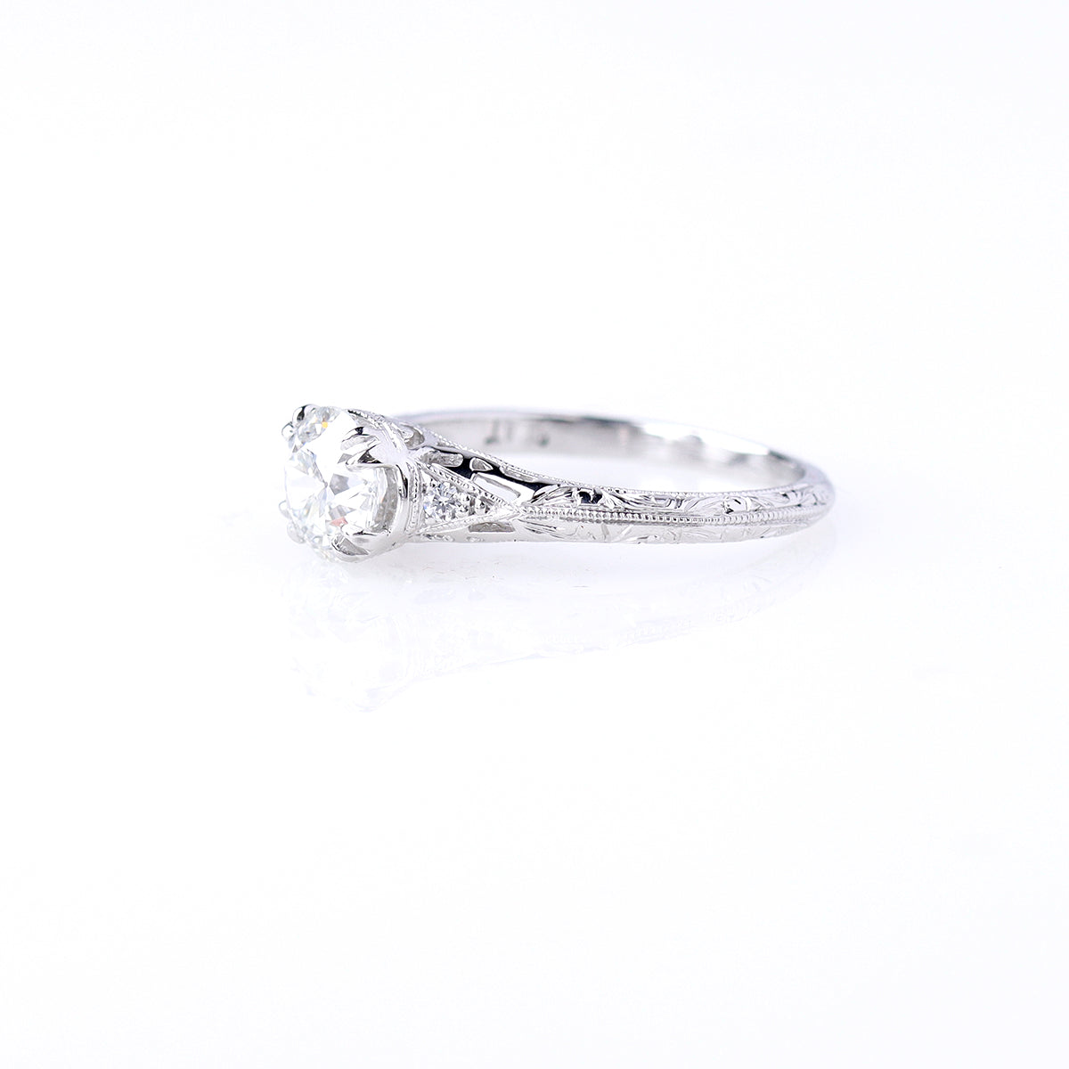 Replica Edwardian Engagement Ring #3257-31
