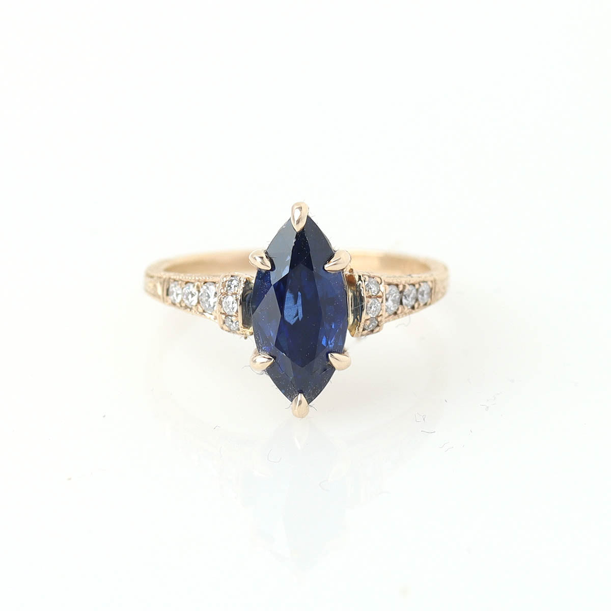 The Lily Engagement Ring #3319Y14MQ-16