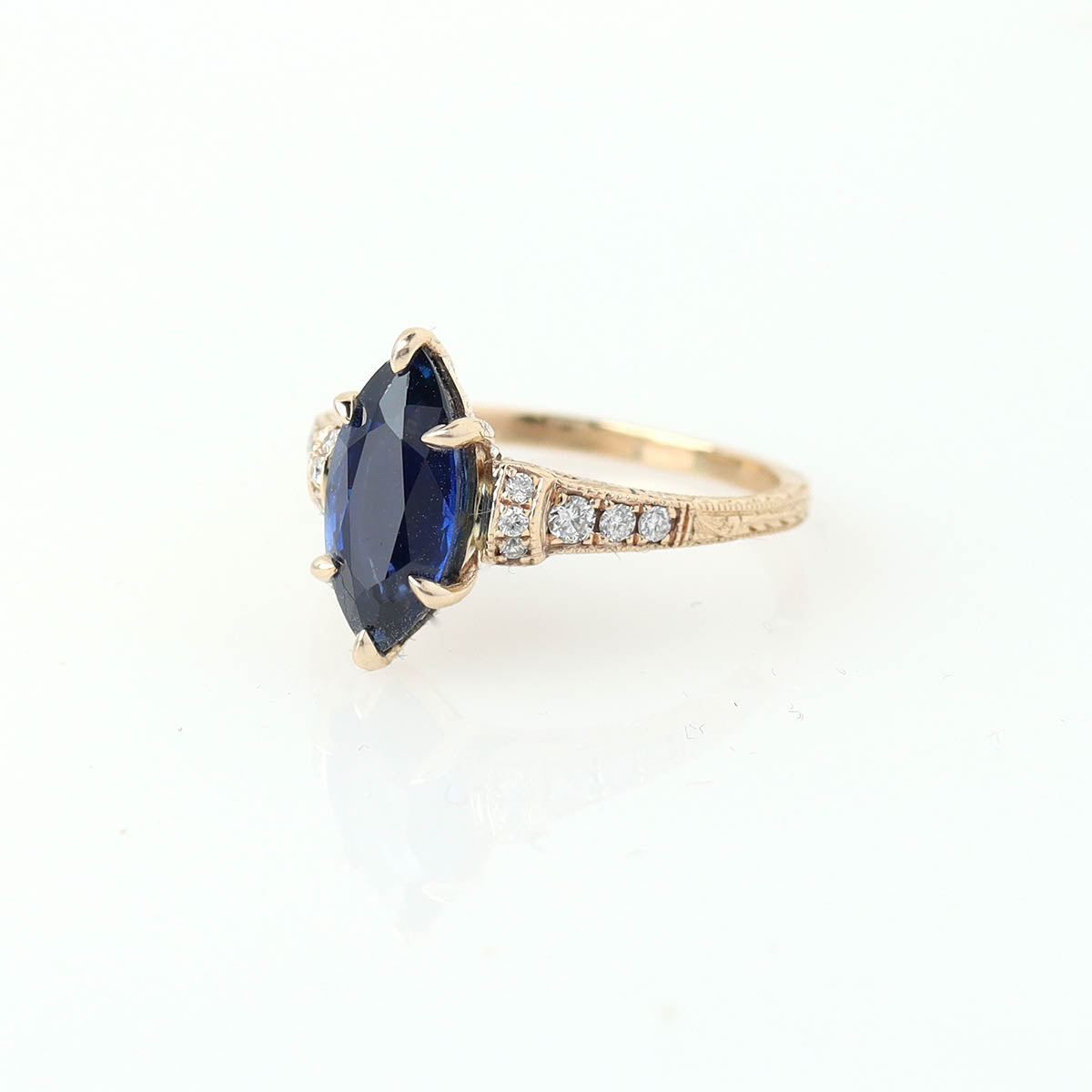 The Lily Engagement Ring #3319Y14MQ-16