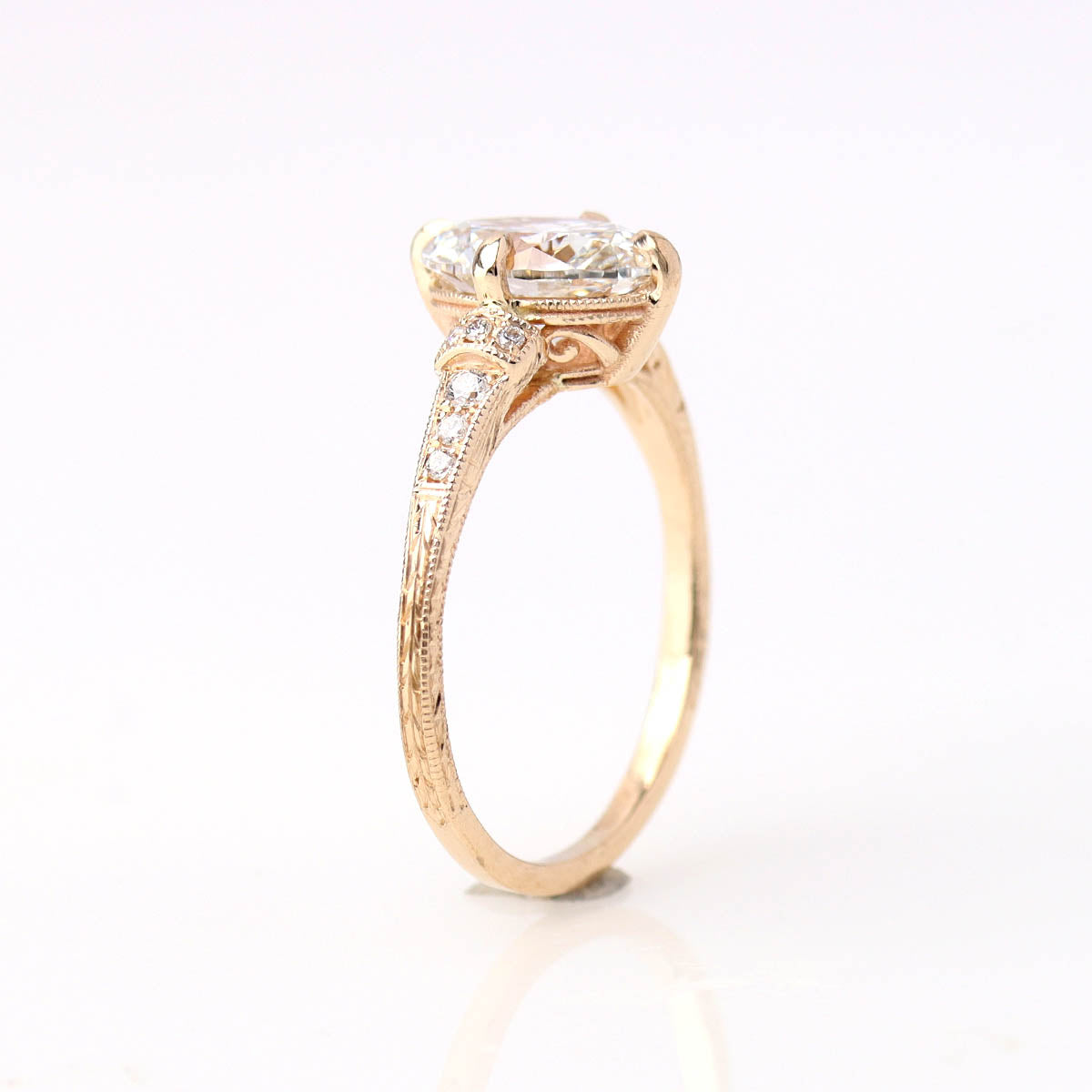 The Lily Engagement Ring #3319OV-17