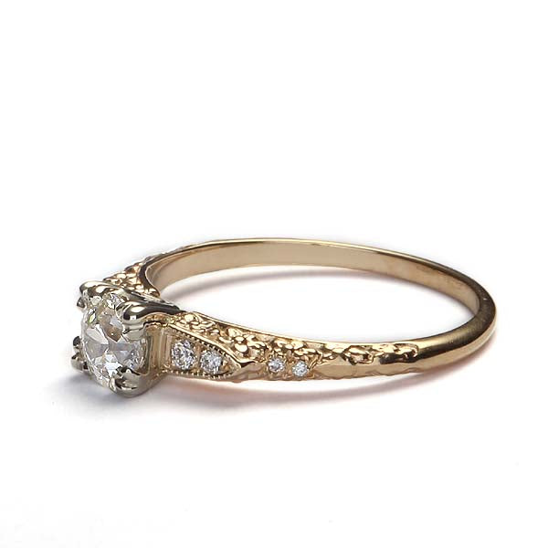 Replica Belle Epoque  Engagement Ring #3370-04 - Leigh Jay & Co