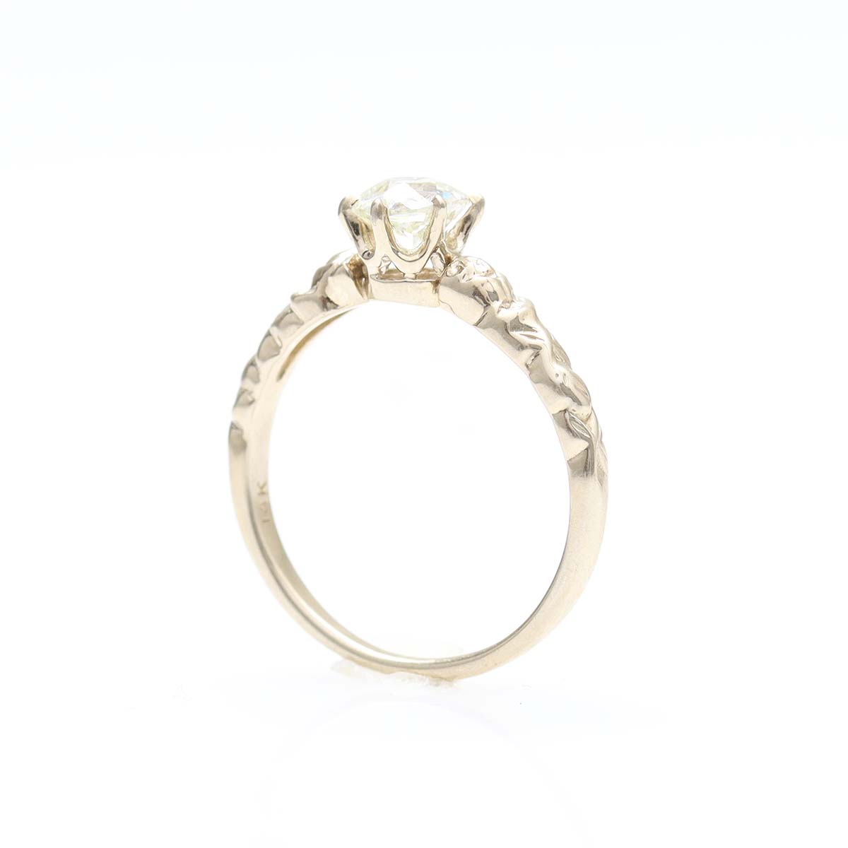 Replica Art Nouveau Engagement Ring #3383-2