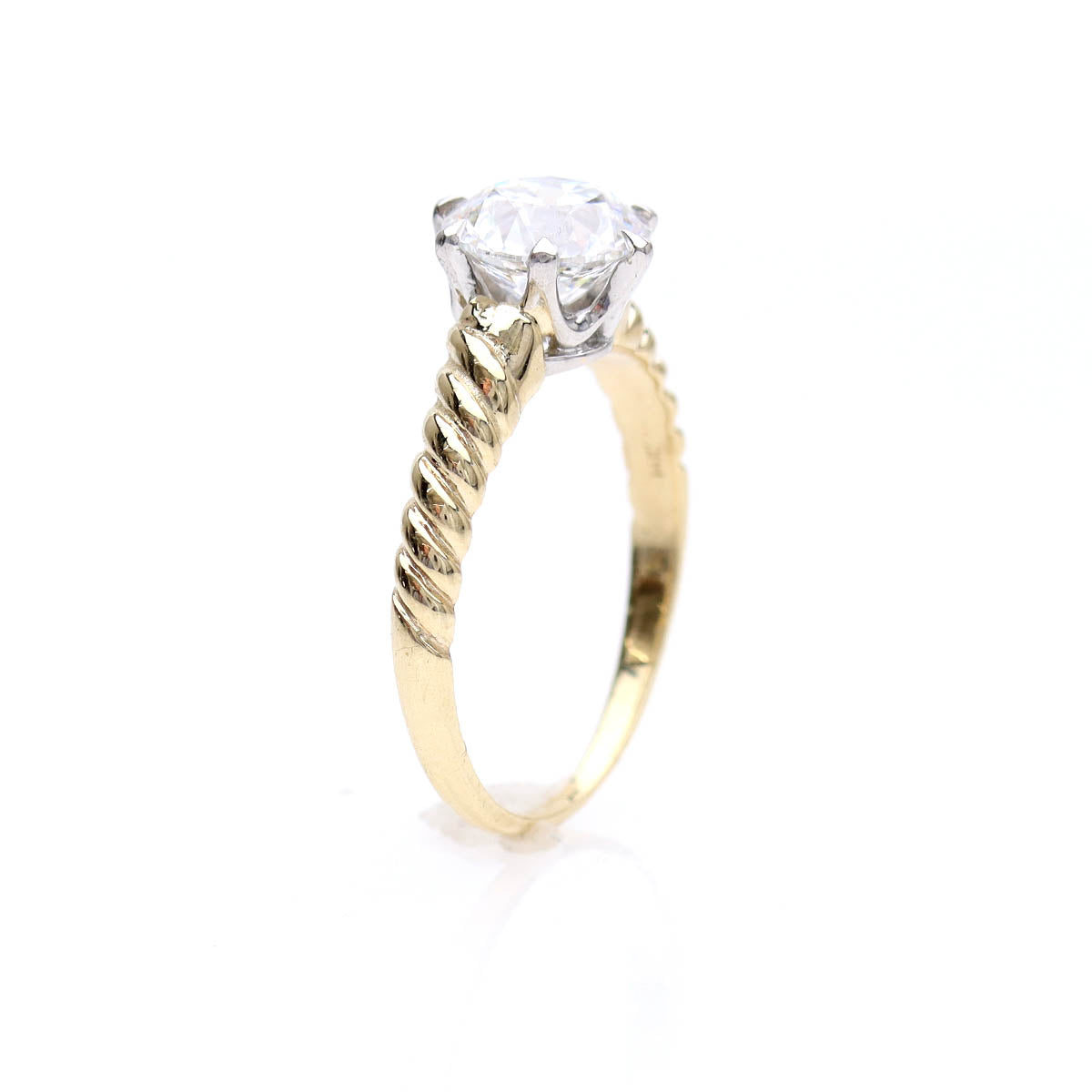 Replica Art Deco Engagement Ring #3480-2