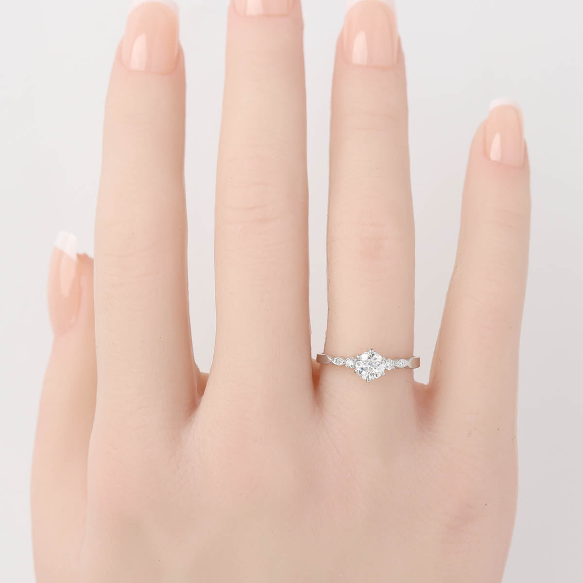 The Cordelia Replica Edwardian Engagement Ring #3510A-4