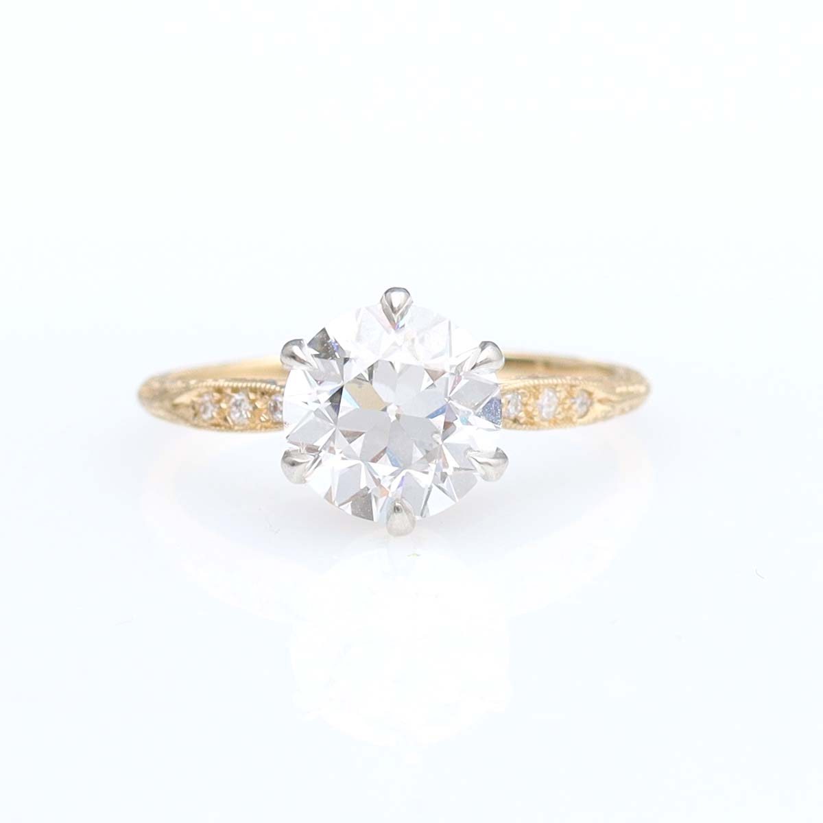 The Helen Replica Edwardian Engagement Ring #3599-1