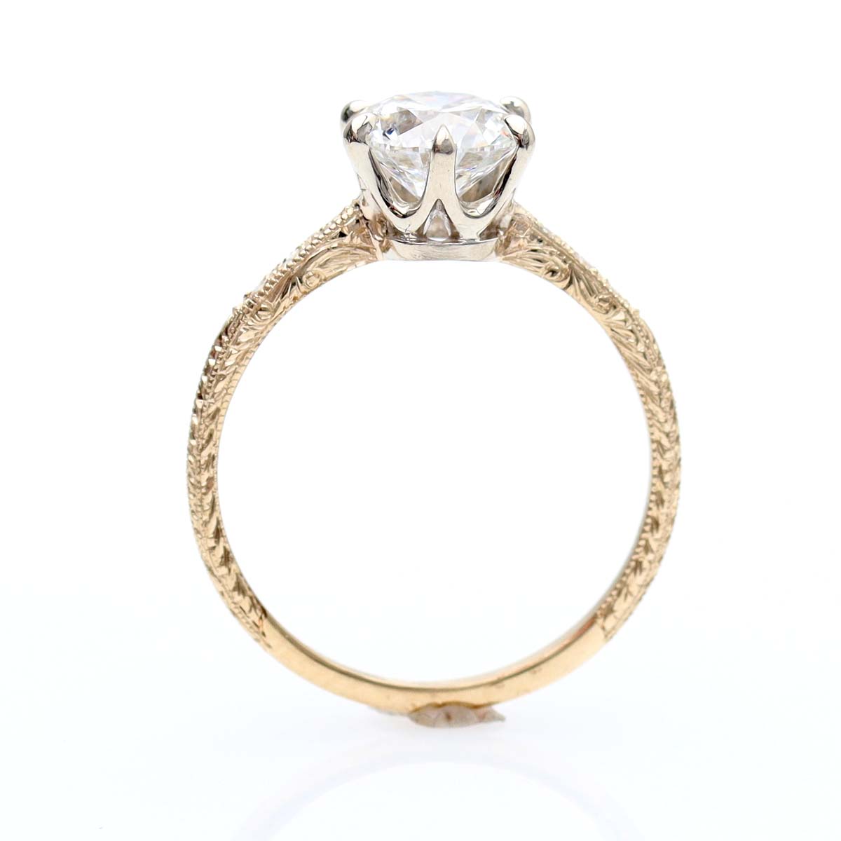 Edwardian Revival Engagement Ring #3604-1