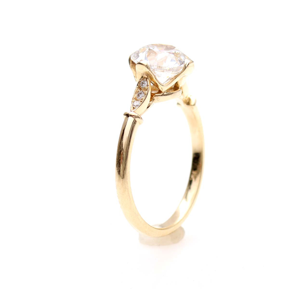 The Zoë Edwardian Inspired Old European Cut Engagement Ring #3606-7