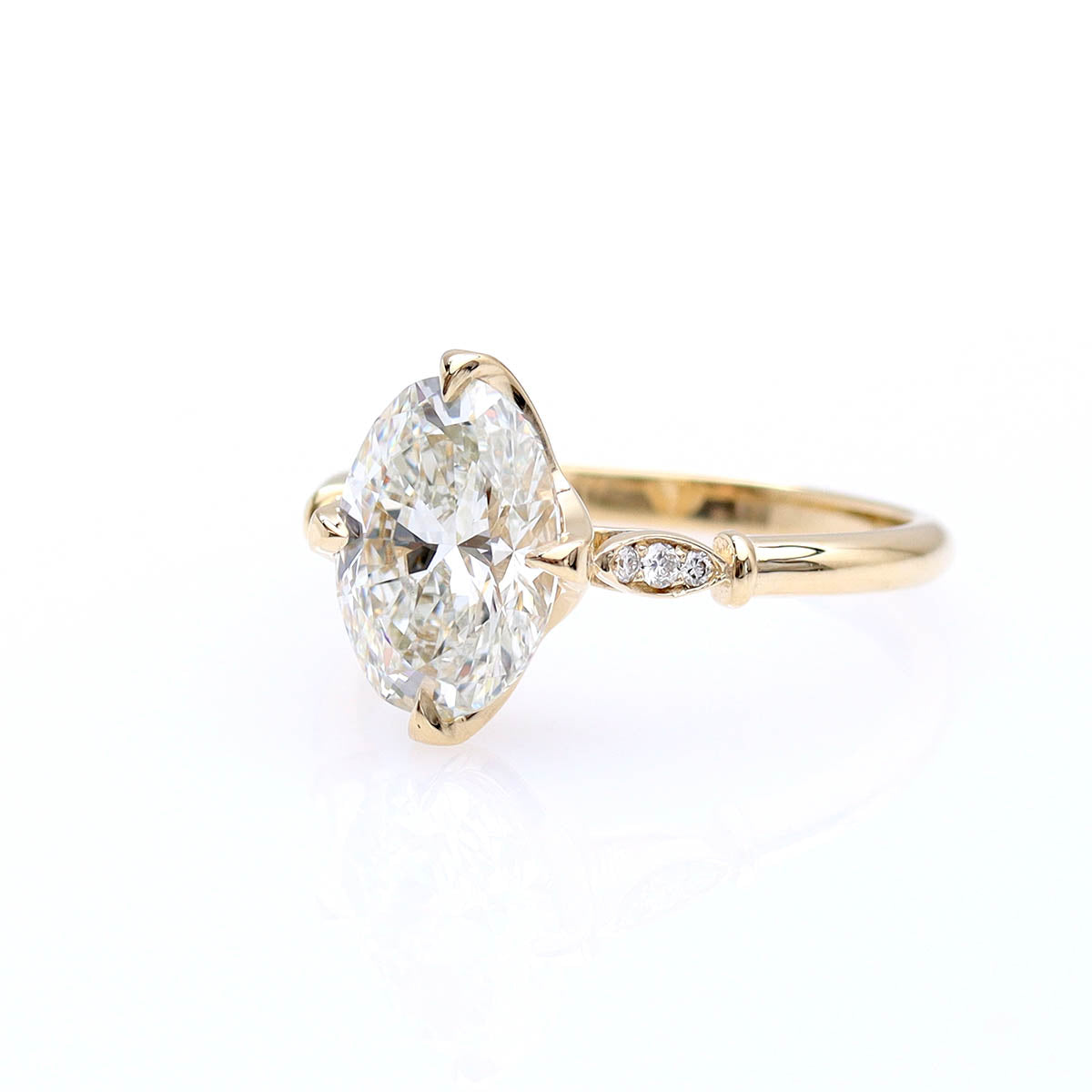 The Zoë Edwardian Inspired Engagement Ring #3606-9