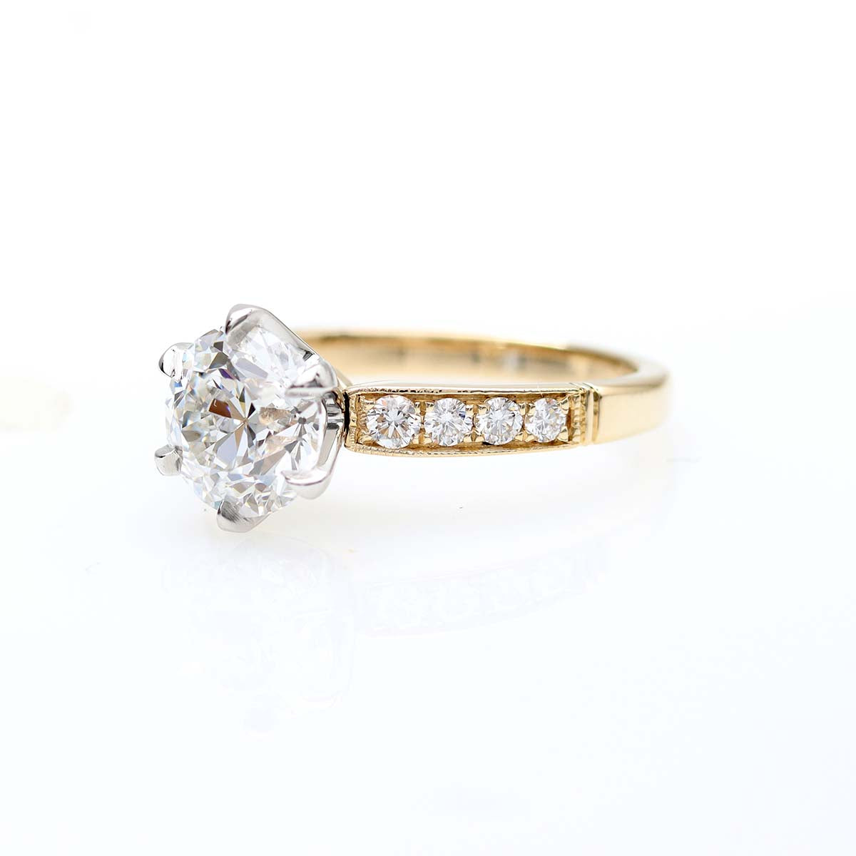 The Phoebe Edwardian-style Engagement Ring #3661-1