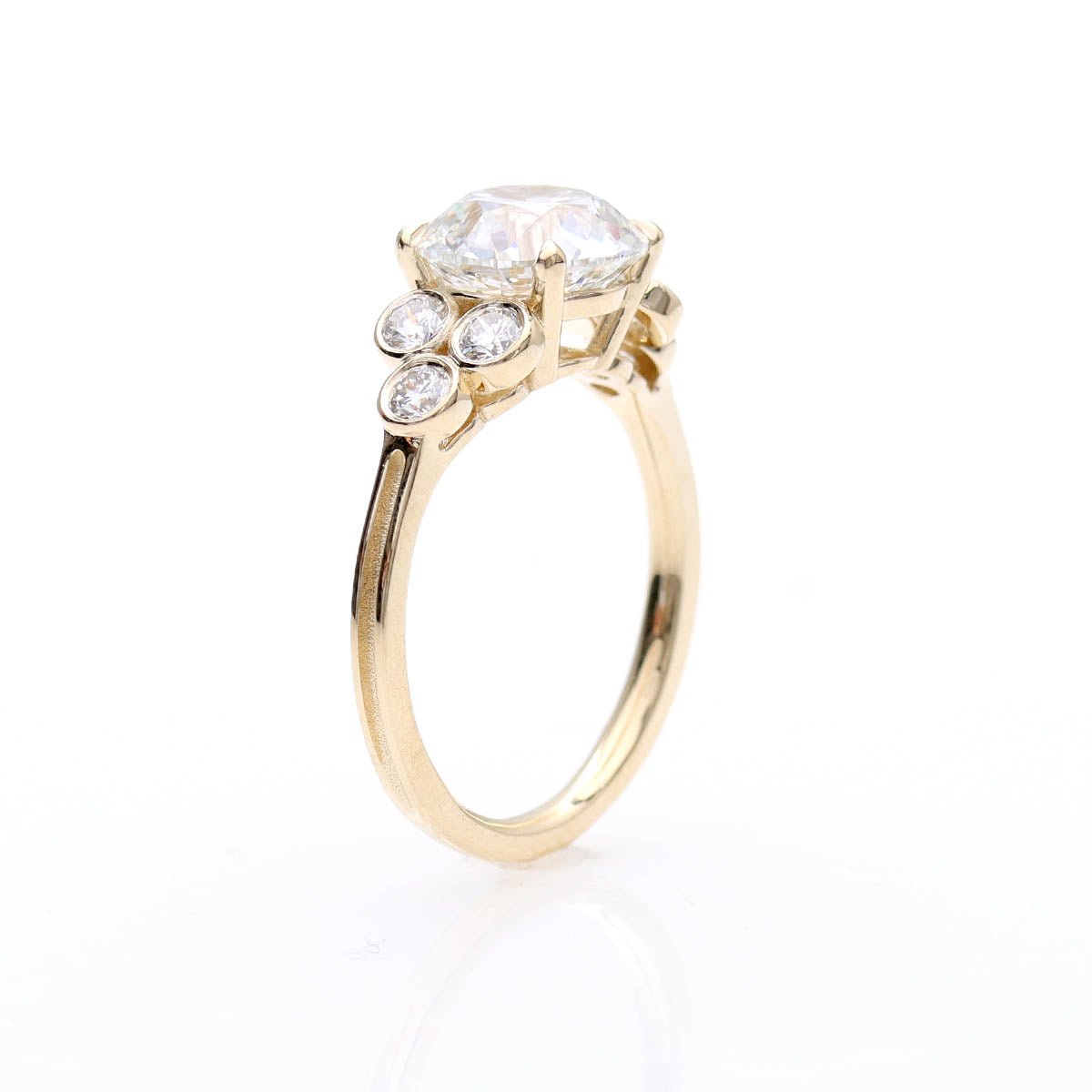 The  Laura Art Déco Inspired Engagement Ring #3680Y14-1