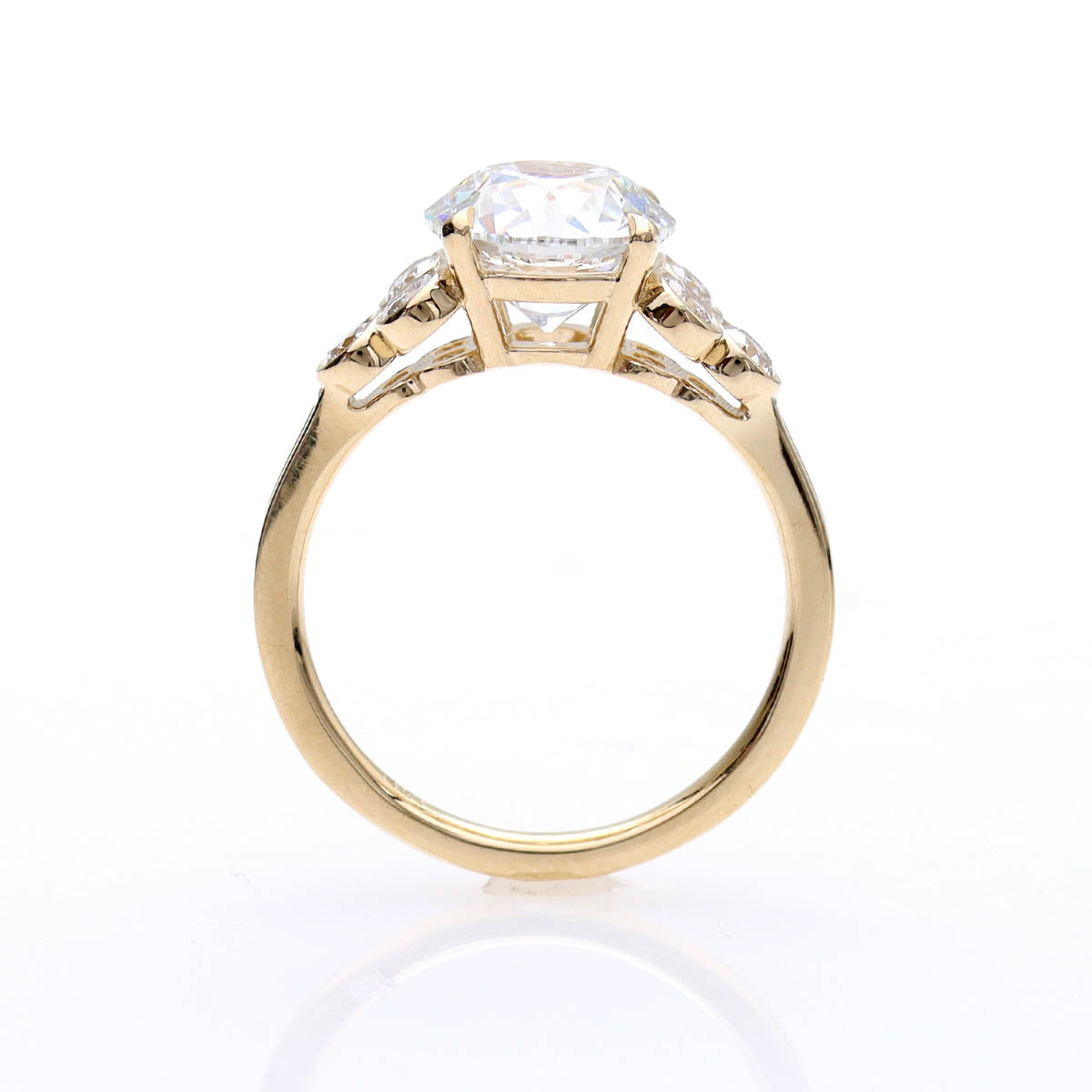 The  Laura Art Déco Inspired Engagement Ring #3680Y14-1