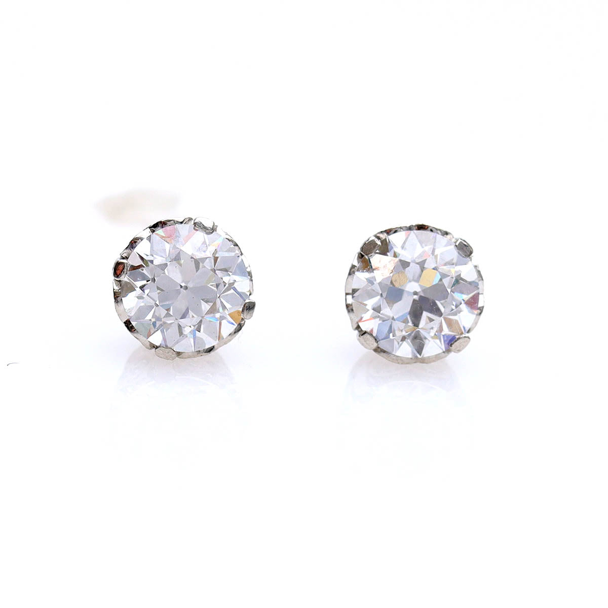 Replica Edwardian Diamond Earrings #ER5016-1