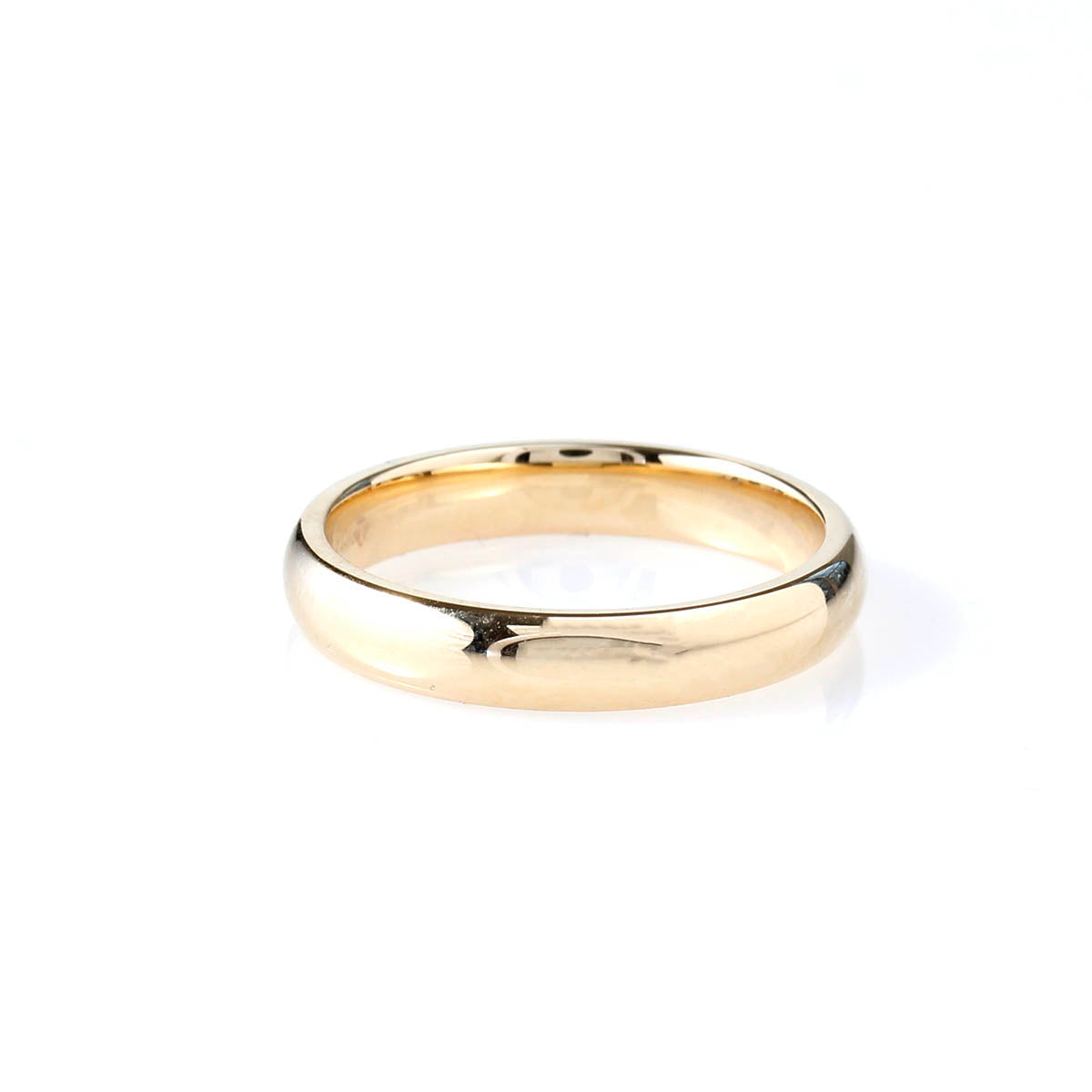 Classic Domed Comfort Fit Wedding Band #DCF14Y-5MM-9.5