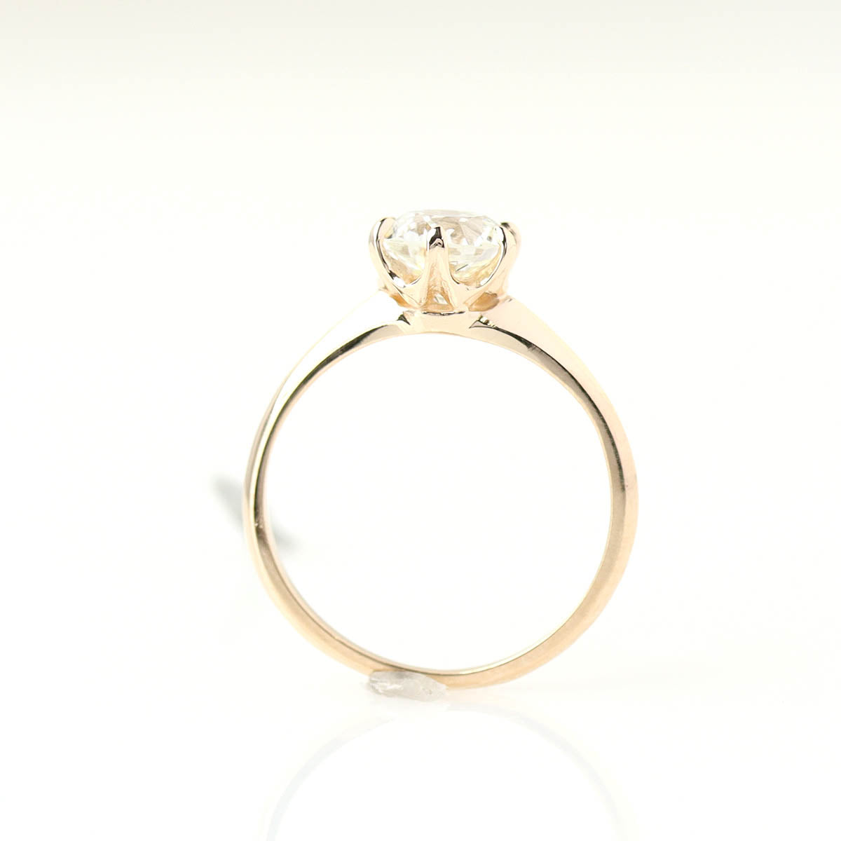 14k Yellow Gold Edwardian ReproductionEngagement Ring #3233A14Y-2