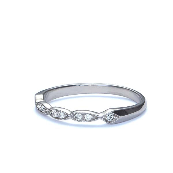 Replica Art Deco Diamond Wedding Band #L3197PWB