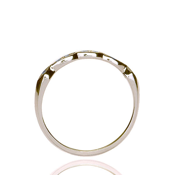 Replica Art Deco Diamond Wedding Band #L3197PWB