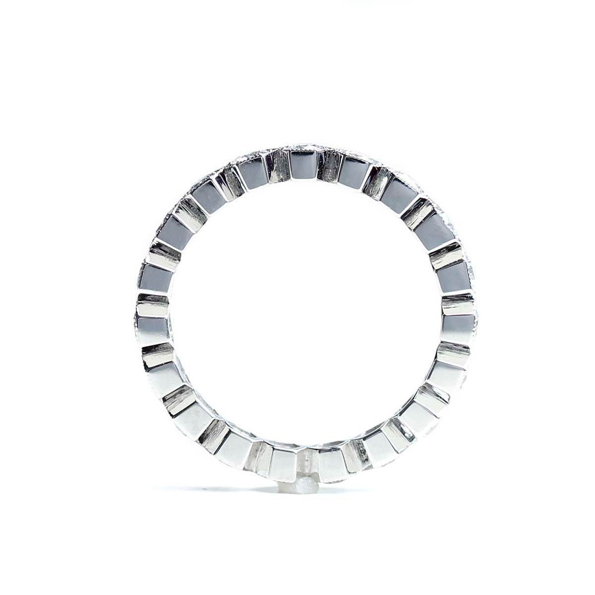 Hexagonal Diamond Eternity Band #L3472