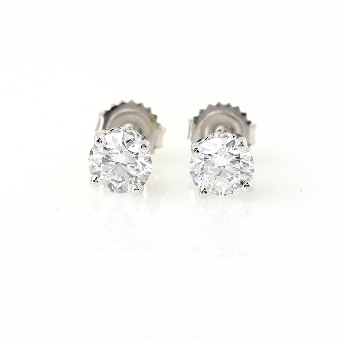 Floral Diamond Stud Earrings #STUDS2.10