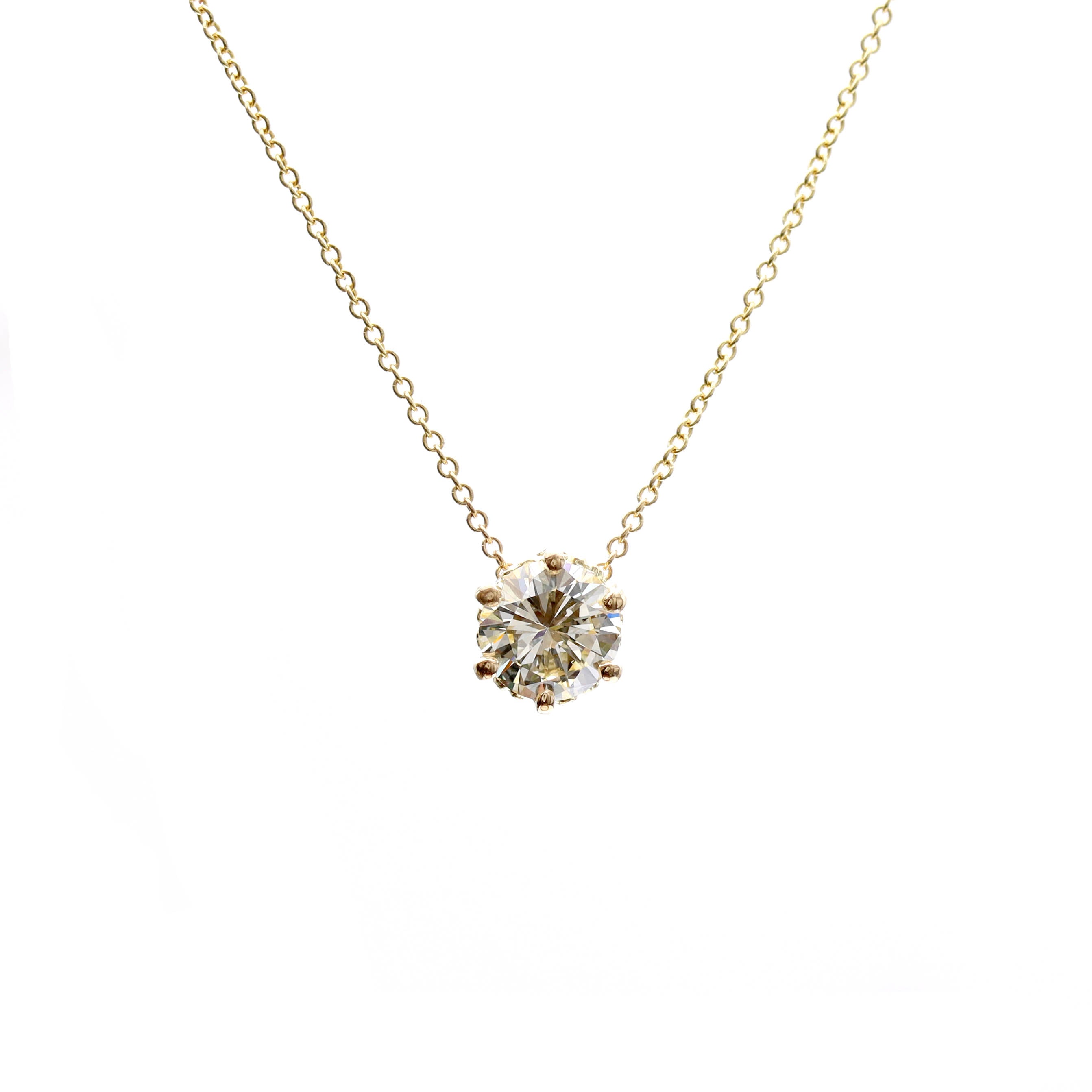 Edwardian Reproduction Diamond Necklace #N3206-1