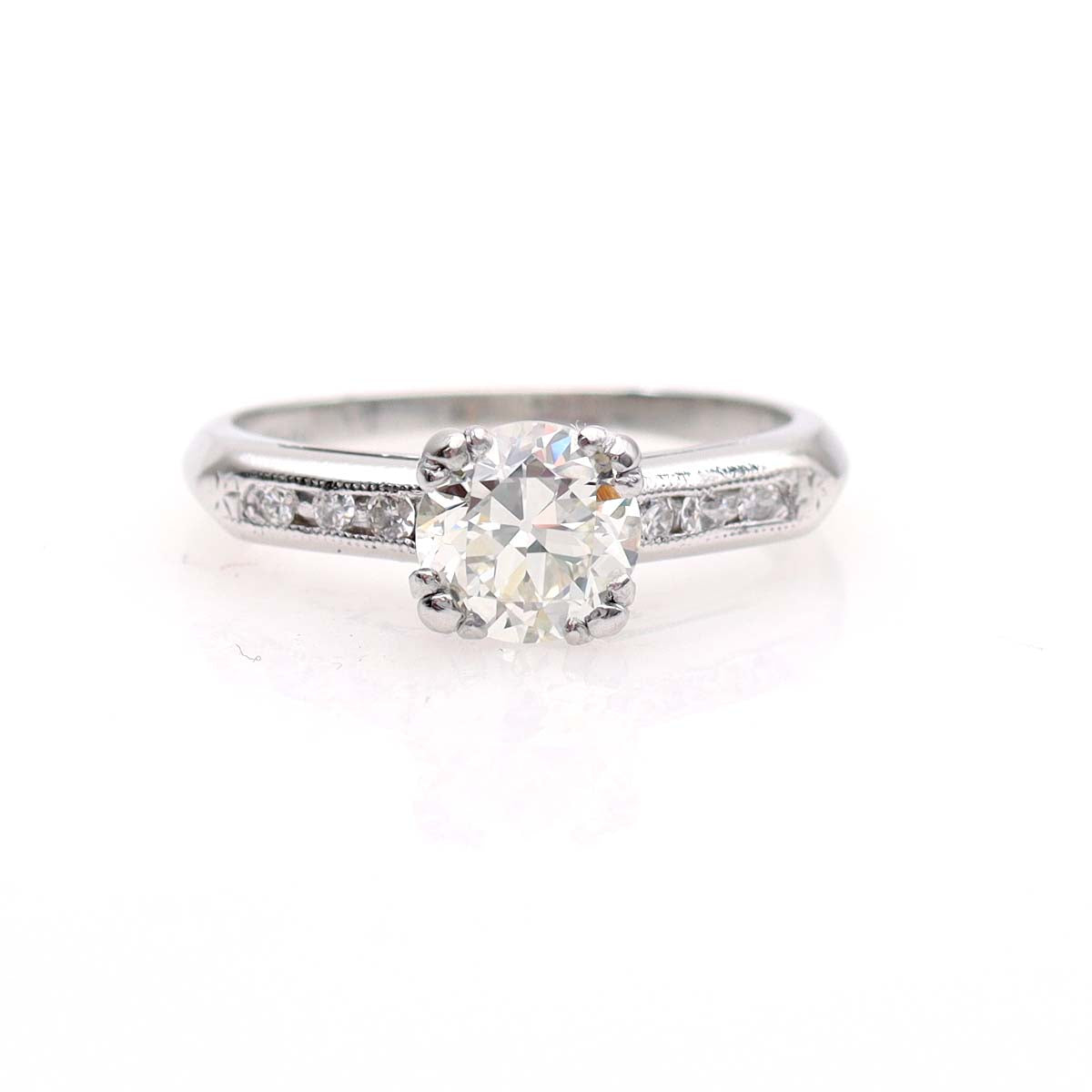 Late Art Deco Engagement Ring #VR240723