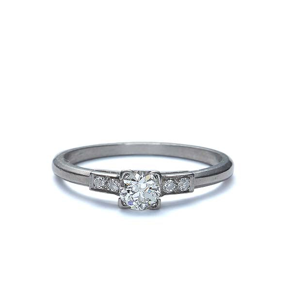 Vintage Engagement Ring #R295 - Leigh Jay & Co
