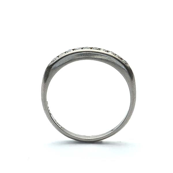 Vintage Circa 1940s Palladium Wedding Band #VB180730-6