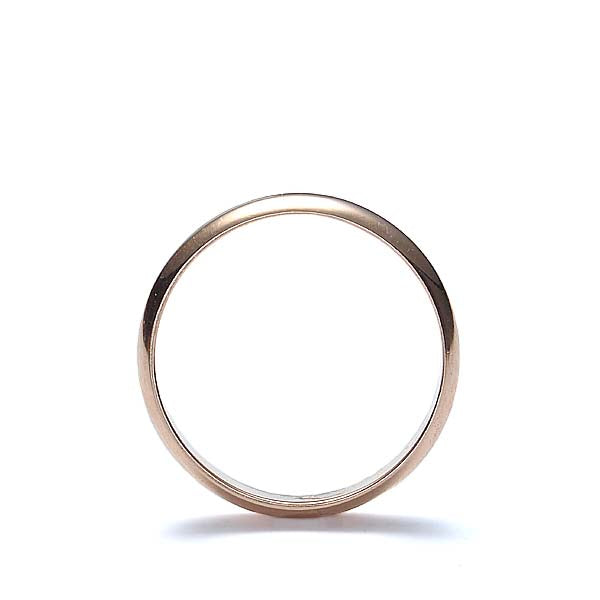 Rose Gold Wedding Band #VR0128-01 - Leigh Jay & Co